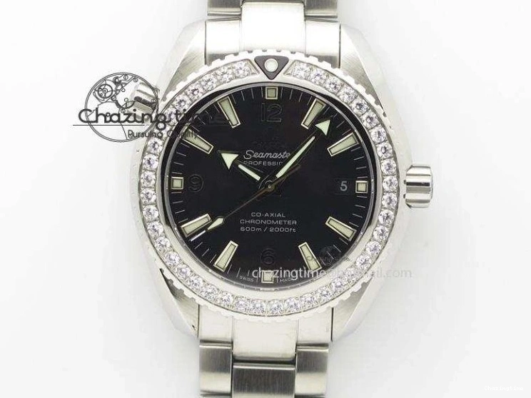 0122 Snug Constellation 39mm SS ASWF 1:1 Best Edition Black Dial on SS Bracelet A 7771